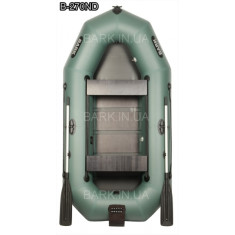 B-270N Надувная лодка Bark двухместная с навесным транцем, гребная