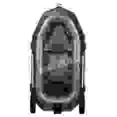 B-270NP Bark inflatable boat, two-seater with outboard transom and fender, rowing
