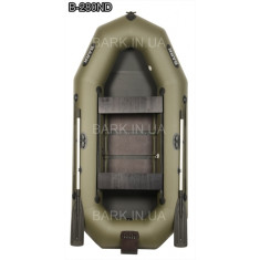B-280N Надувная лодка Bark трёхместная с навесным транцем, гребная