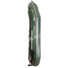 B-300NP Надувная лодка Bark трёхместная с навесным транцем и привальным брусом, гребная