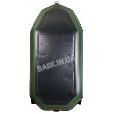 B-300NP Надувная лодка Bark трёхместная с навесным транцем и привальным брусом, гребная