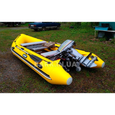 BN-390S Моторная надувная лодка Bark килевая с жестким днищем, пятиместная