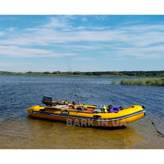 BN-390S Моторная надувная лодка Bark килевая с жестким днищем, пятиместная