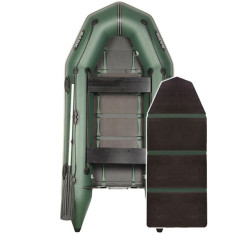 BТ-290D слань книжка, 2х местная моторная лодка Bark