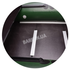 BT-360S Моторная надувная лодка Bark килевая с жестким днищем, четырёхместная