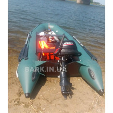 BT-360S Моторная надувная лодка Bark килевая с жестким днищем, четырёхместная