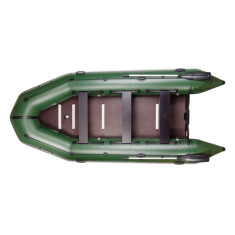 BT-420S Моторная надувная лодка Bark килевая с жестким днищем, шестиместная