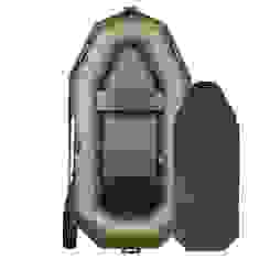 Inflatable boat PVC Bark B-240 rowing, double with slan-book