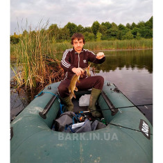 Надувная лодка ПВХ Bark B-250N гребная, двухместная со слань-книжкой