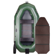 Надувная лодка ПВХ Bark B-270N гребная, двухместная со слань-книжкой