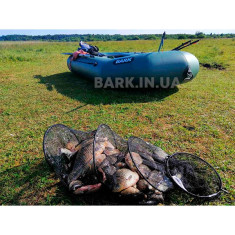 Надувная лодка ПВХ Bark B-270N гребная, двухместная со слань-книжкой