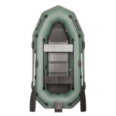 Надувная лодка ПВХ Bark B-270NPD гребная, двухместная со слань-книжкой