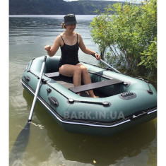 Надувная лодка ПВХ Bark B-270P гребная, двухместная со слань-книжкой