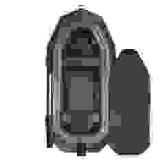 Inflatable boat PVC Bark B-300NP rowing, three-seater with slan-book