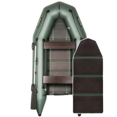 BT-310D слань книжка, 3х местная моторная лодка Bark, передвижные сидения