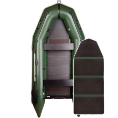 BT-330 слань книжка, 4х местная моторная лодка Bark