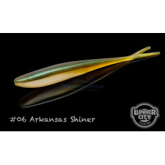Silicone Lunker City Freaky Fish 8 / BG 5.5 "# 006 Arkansas Shiner