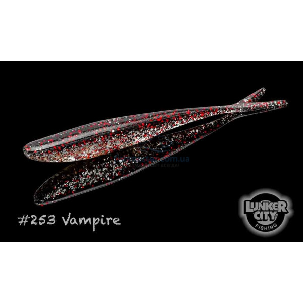 Силікон Lunker City Freaky Fish 8 / BG 5.5 "# 253 Vampire