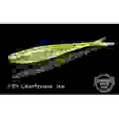 Silicone Lunker City Freaky Fish 8 / BG 4.5 "# 059 Chartreuse Ice
