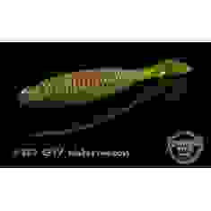 Силикон Lunker City Grubster 10/BG 2" #227 Green Pumpkin/Watermelon