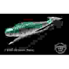 Silicone Lunker City Grubster 10 / BG 2.75 "# 235 Green Halo
