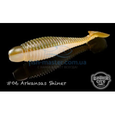 Silicone Lunker City Grubster 10 / BG 2 "# 006 Arkansas Shiner