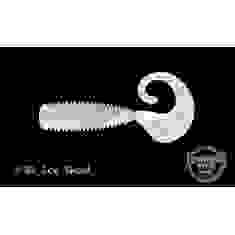 Silicone Lunker City Monkey Grub 7 "4 / bag # 132 Ice Shad