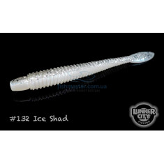 Силікон Lunker City Ribster 9 / BG 4.5 "# 132 Ice Shad