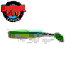 Silicone Lunker City Shaker 10 / BG 3.25 "# 079 Green Shad Flash