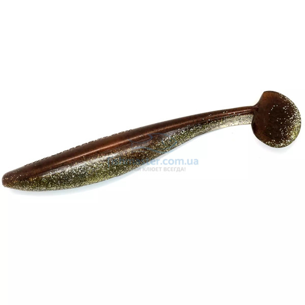 Силикон Lunker City Swimfish 4/BG 7.5" #163 Rootbeer Shiner