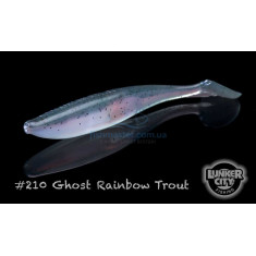 Silicone Lunker City Swimfish 4 / BG 5 "# 210 Ghost Rainbow Trout