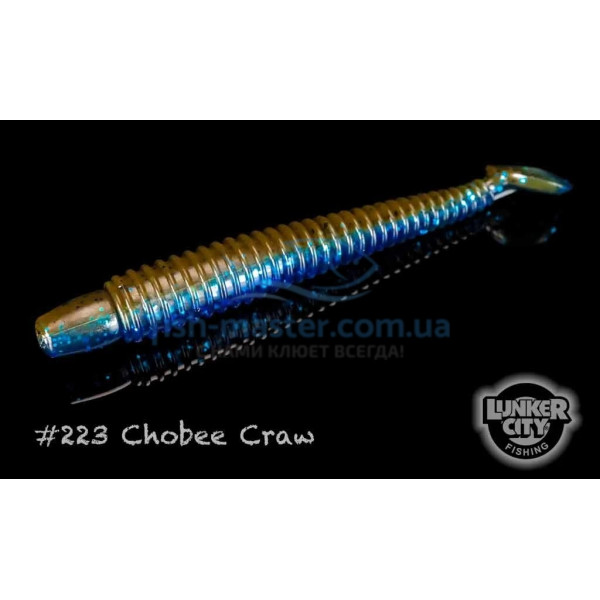 Силикон Lunker City Swimming Ribster 10/BG 4" #223