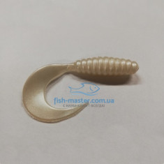 Silicone Manns Twister 038 M-038 PL mother-of-pearl 70mm 20pcs / pack