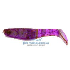 Silicone Manns Predator 3 M-066 EV ultra violet chameleon with glitter 80mm