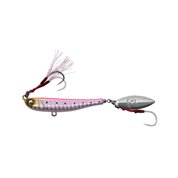 Tail spinner Megabass Makippa 20.0g Pink Iwashi