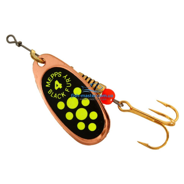 Блесна Mepps Black Fury 3 copper/chartreuse 6,5гр