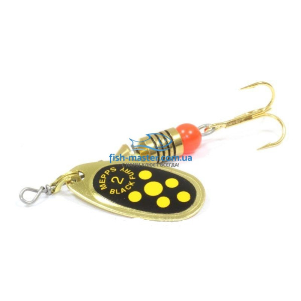 Блесна Mepps Black Fury 2 gold/yellow 4,5гр
