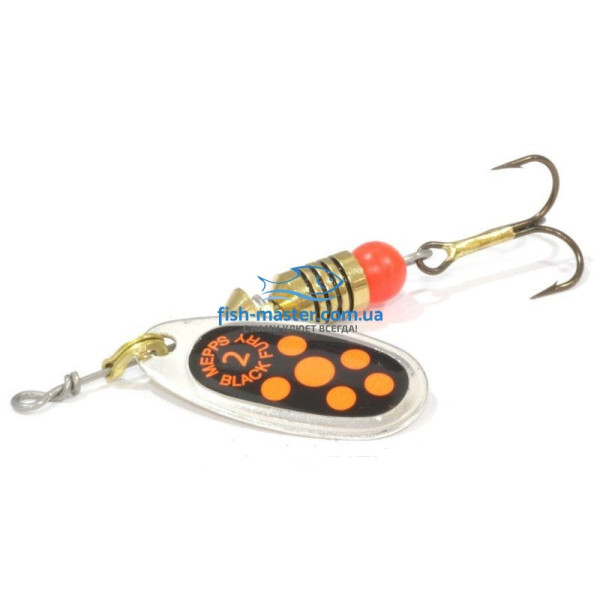 Lures Mepps Black Fury 2 silver/orange 4,5g
