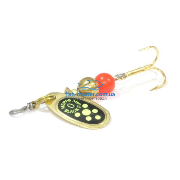 Lures Mepps Black Fury 1 gold/chartreuse 3,5g