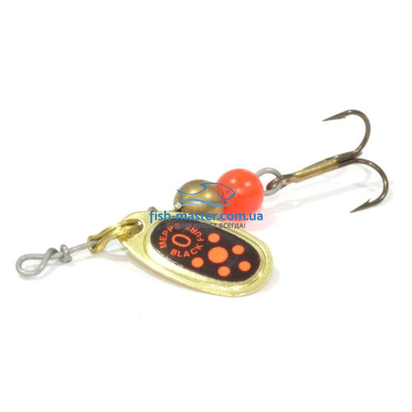 Lures Mepps Black Fury 1 gold/orange 3,5g