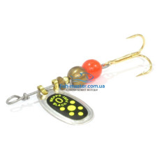 Блесна Mepps Black Fury 1 silver/chartreuse 3,5гр