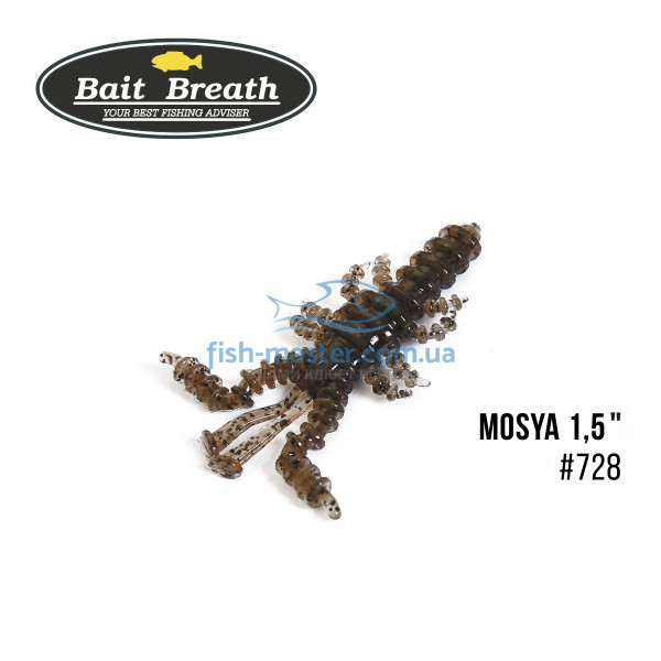 Силикон Bait Breath U30 Mosya 1,5"(14шт/упак.)#728