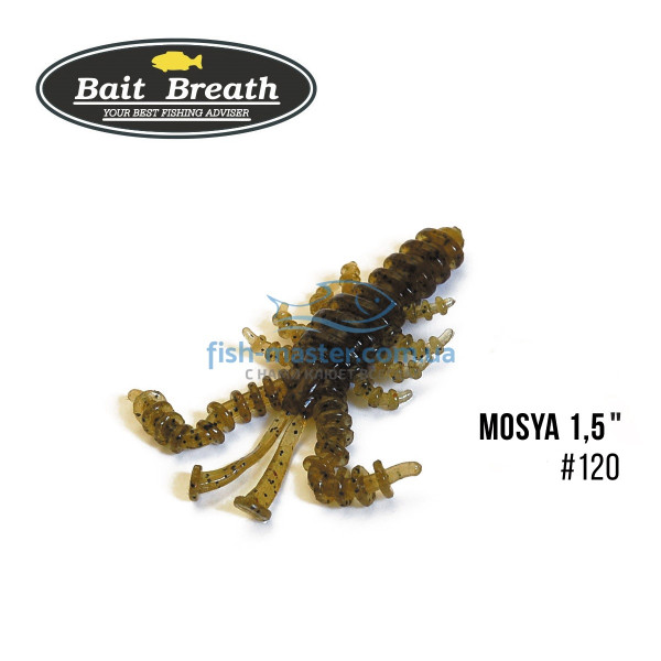 Силікон Bait Breath U30 Mosya 1,5 "(14шт / упак.) # 120