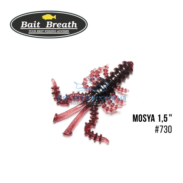 Силикон Bait Breath U30 Mosya 1,5"(14шт/упак.)#730