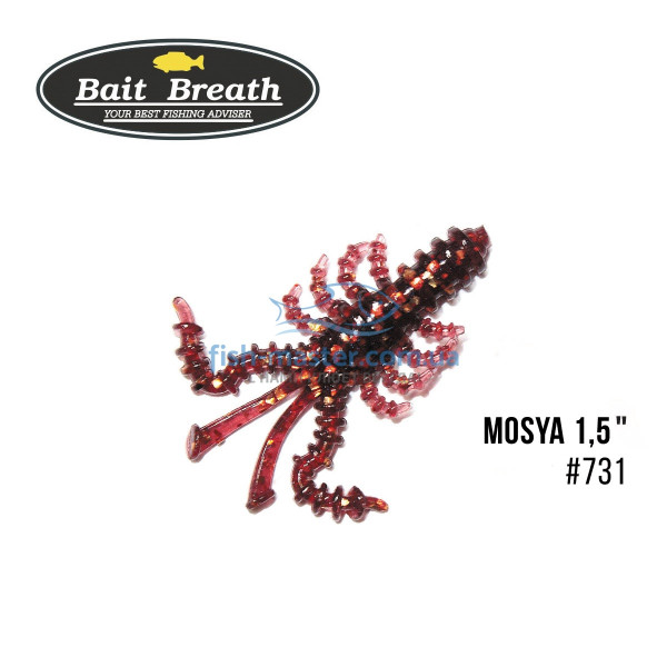 Силикон Bait Breath U30 Mosya 1,5"(14шт/упак.)#731
