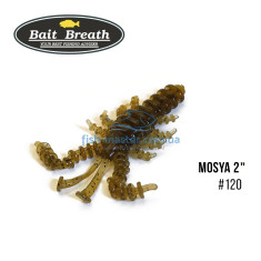 Silicone Bait Breath U30 Mosya 2 "(10pcs / pack) # 120