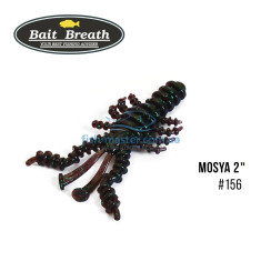 Silicone Bait Breath U30 Mosya 2 "(10pcs / pack) # 156