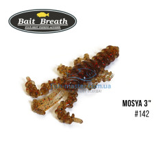 Silicone Bait Breath U30 Mosya 3 "(6pcs / pack) # 142