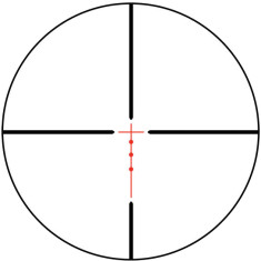 Прицел оптический Bushnell Rimfire 3-9x40 сетка DZ22 с подсветкой