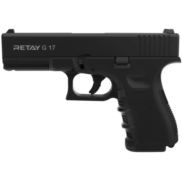 Пістолет стартовий Retay G17 кал. 9мм. Колір – black.